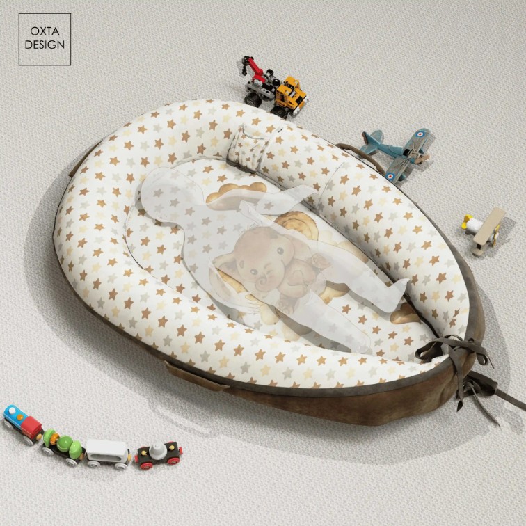 Oxta Baby Lounger Potrait