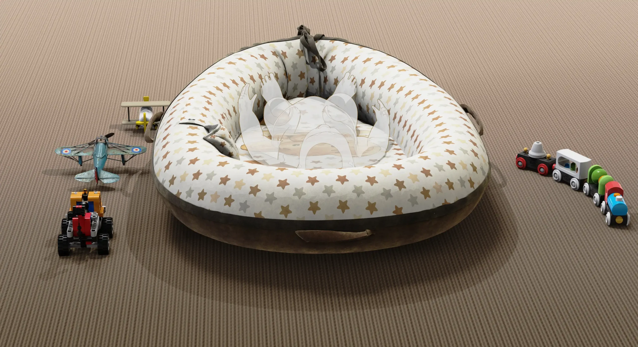 Oxta Baby Lounger.111 Opt