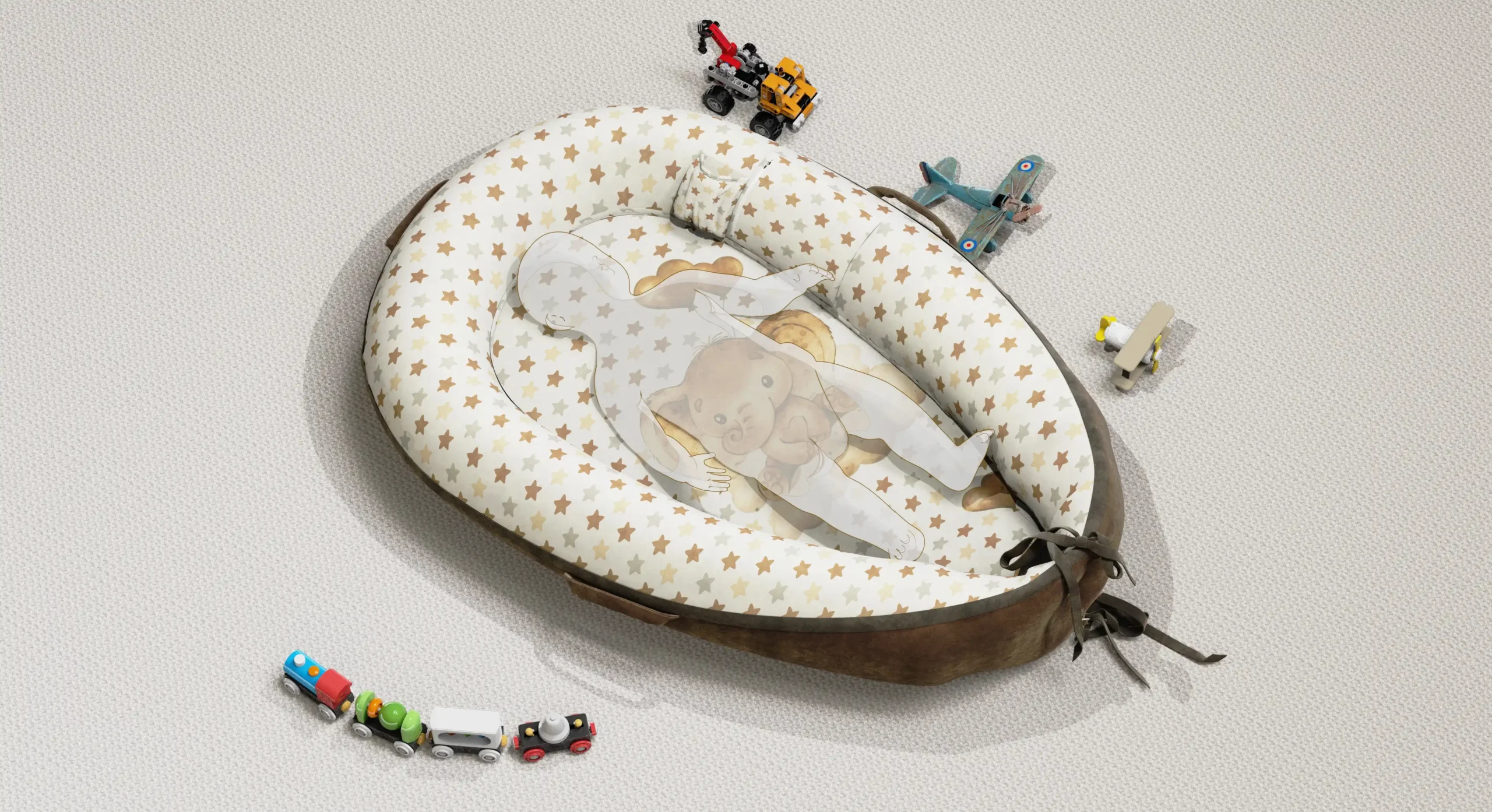 Oxta Baby Lounger.116 Opt